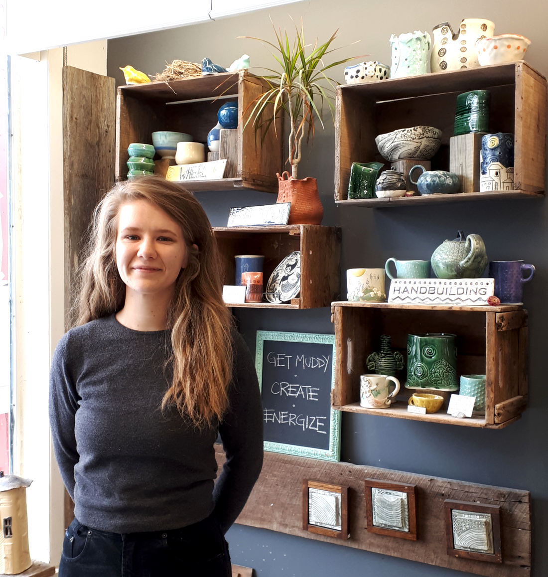 Hintonburg Pottery Instructor Hannah Dykes