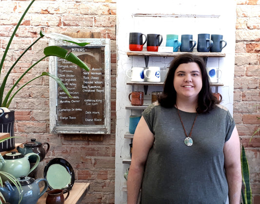 Hintonburg Pottery Instructor Katherine King