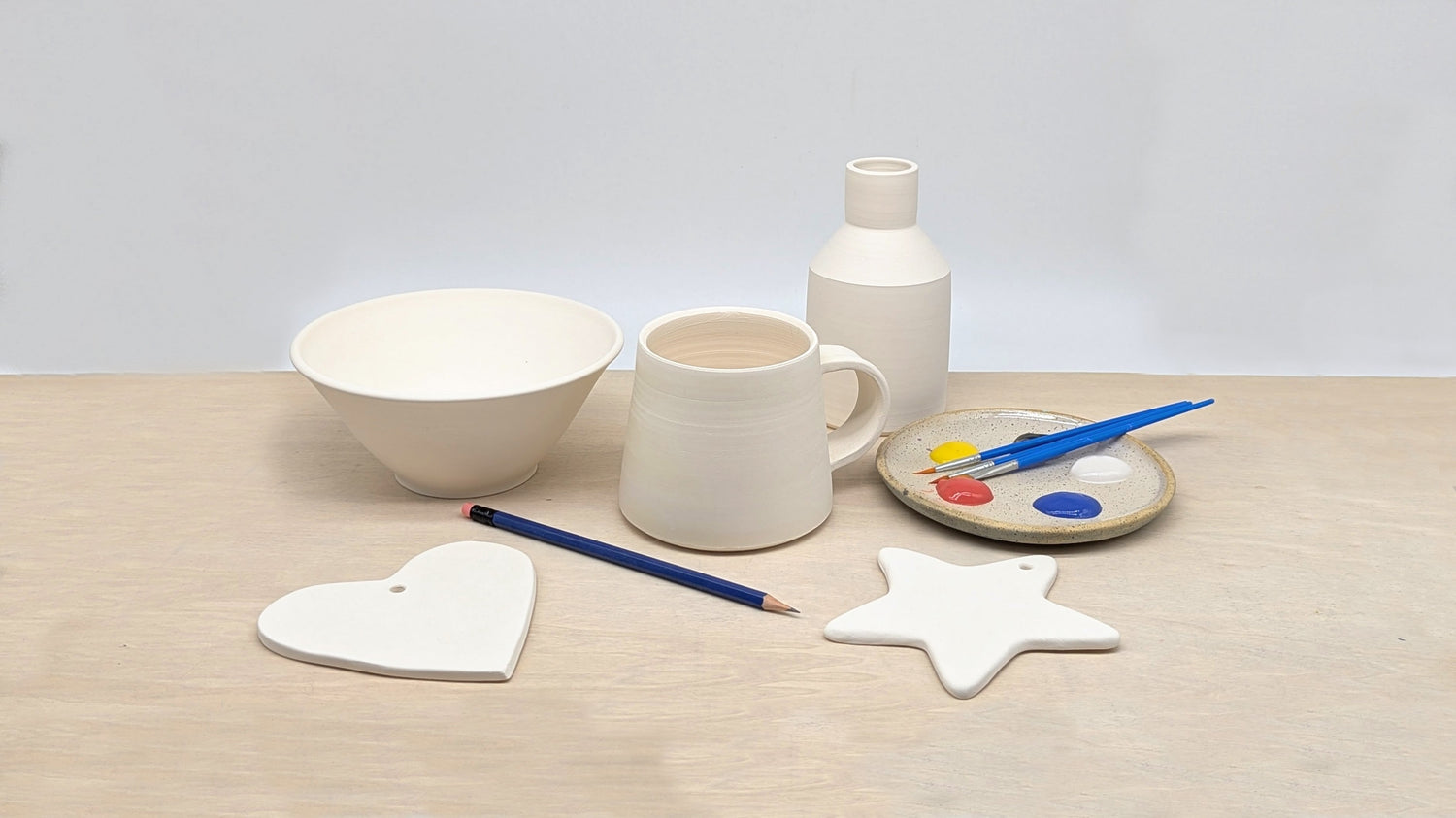 Paint Your Own Pottery and Take-Home Kits