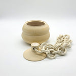 Load image into Gallery viewer, Treasure Chest with Double Porcelain Chain
