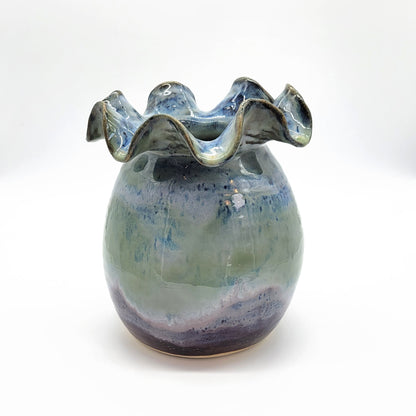 Ruffled Vase