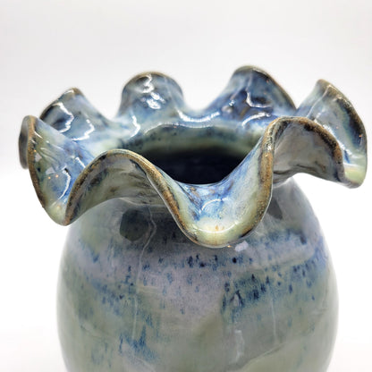 Ruffled Vase