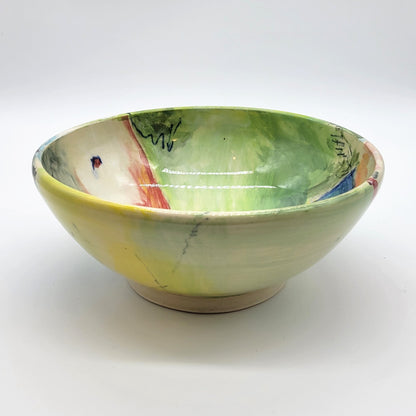 Large Art Serving Bowl