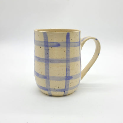Spring Gingham Mugs