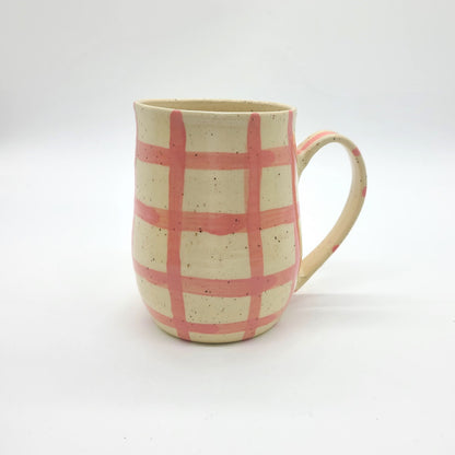 Spring Gingham Mugs