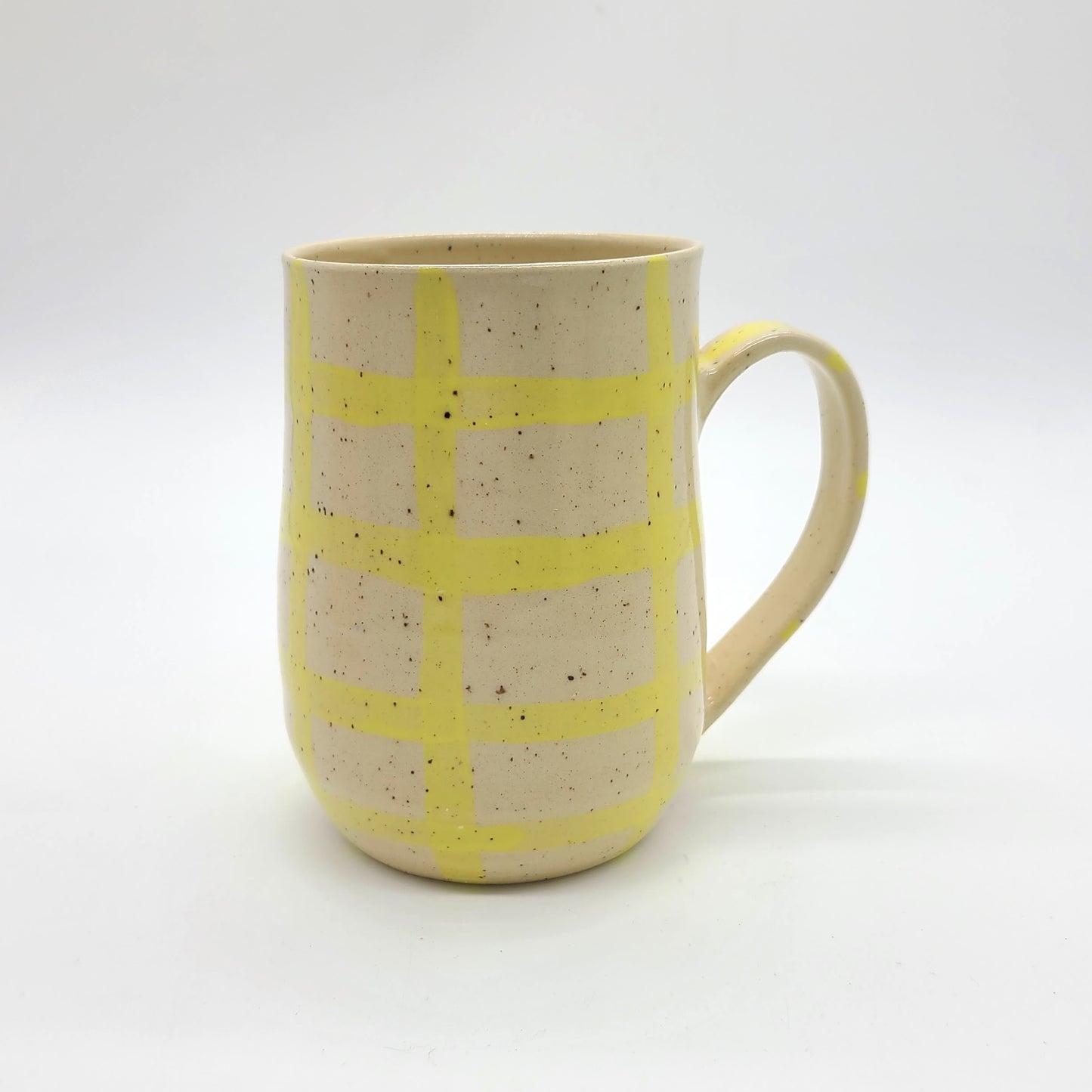 Spring Gingham Mugs
