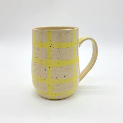 Spring Gingham Mugs