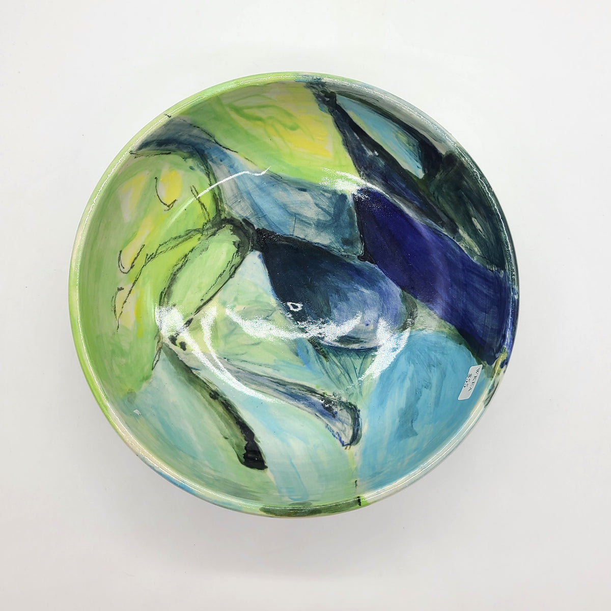 Medium Art Serving Bowl