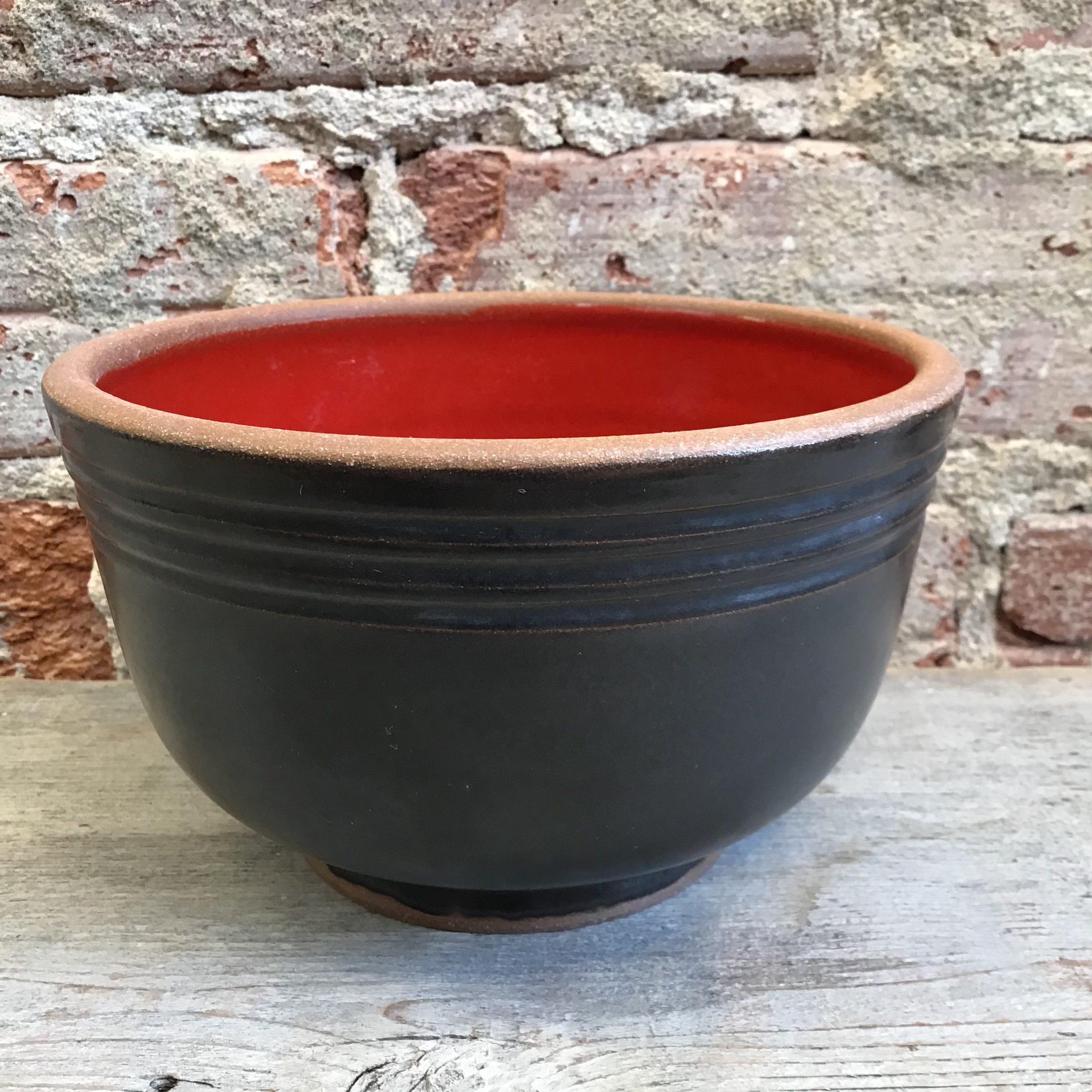 Red Soup Bowl - Claybotik  Pottery & Ceramic Studio In Jaipur